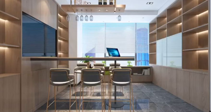 教育培訓(xùn)機(jī)構(gòu)裝修效果圖視頻